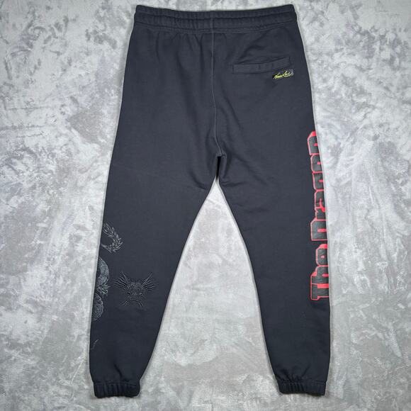 Bruce Lee x Shoe Palace The Dragon Jogger Pants Black Mens Large - Picture 5 of 10